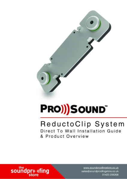ReductoClip Direct To Wall Brochure