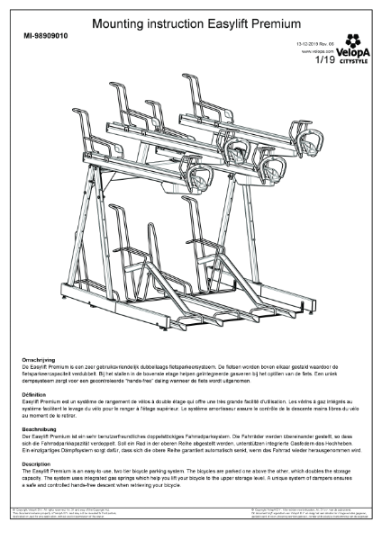 EasyLift Premium Mounting Instructions