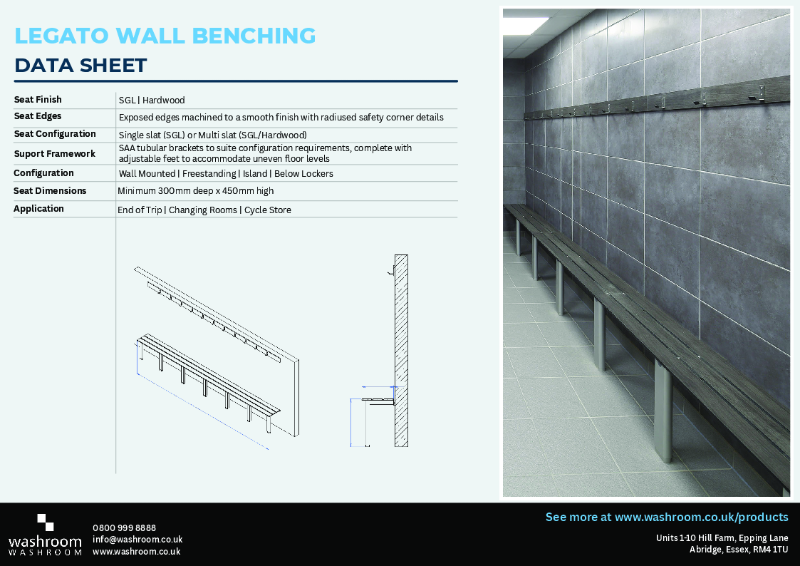 Legato Wall Benching