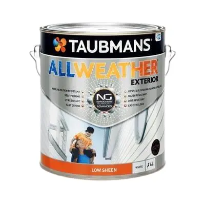 Taubmans® All Weather Exterior Low Sheen on New PVC with Taubmans® 3 in 1 Primer
