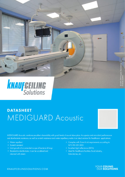 Knauf Ceiling Solutions MEDIGUARD Acoustic