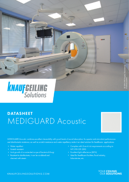 MEDIGUARD Acoustic Data Sheet