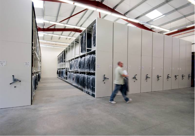 Compactus® Original XTR Manual Mobile Shelving Bruynzeel Storage