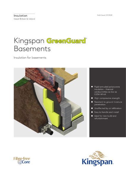 Kingspan GreenGuard Basements - 01/24