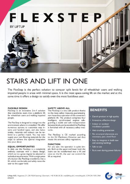 FlexStep by Liftup brochure