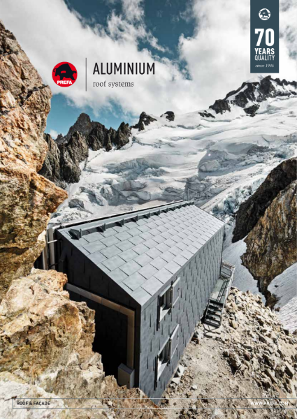 PREFA Aluminium Roof and Facade Systems Brochure