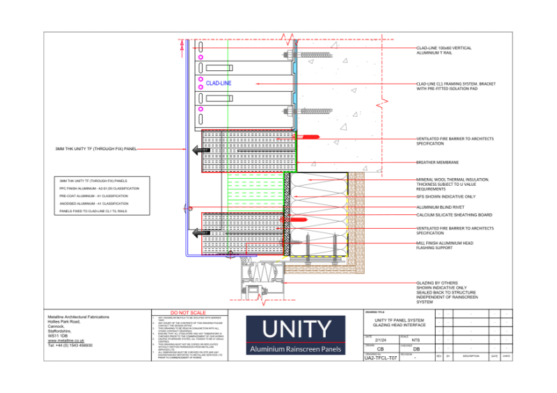 Unity A1 TF-07 Technical Drawing