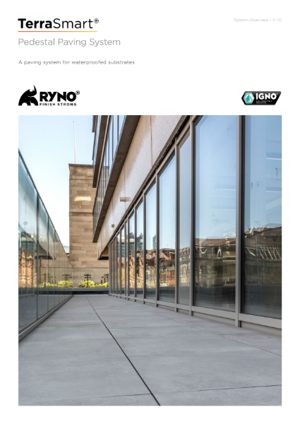 Self Levelling Pedestal Paving System - TerraSmart® Datasheet