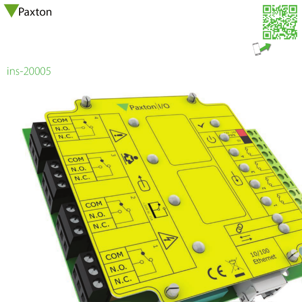 Net2 I/O Board 12V 2A PSU - instructions