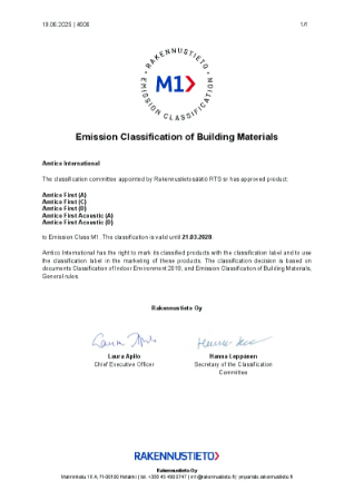 M1 emission classification