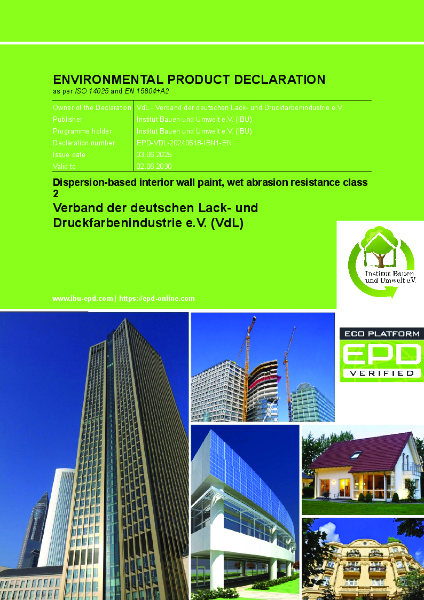 ENVIRONMENTAL PRODUCT DECLARATION
as per ISO 14025 and EN 15804+A2 - KEIM Optil