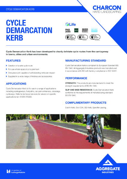 Cycle Demarcation Kerb