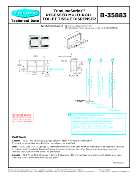 Technical Data Sheet B-35883