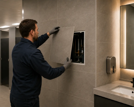 Lift-Out Tile Access Panel – Beaded Frame – FlipFix Range - Access Panel