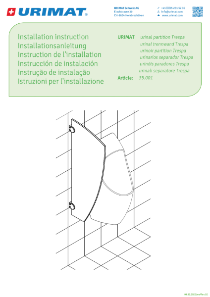Installation Manual - Trespa Partition Wall