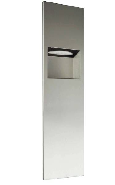 09.3001 Dolphin Combination Unit - Paper Towel Dispenser and Bin 