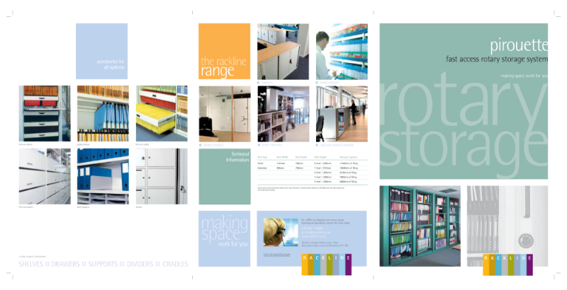 Pirouette Rotary Storage Brochure