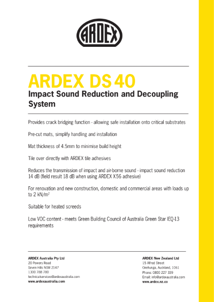 ARDEX DS 40