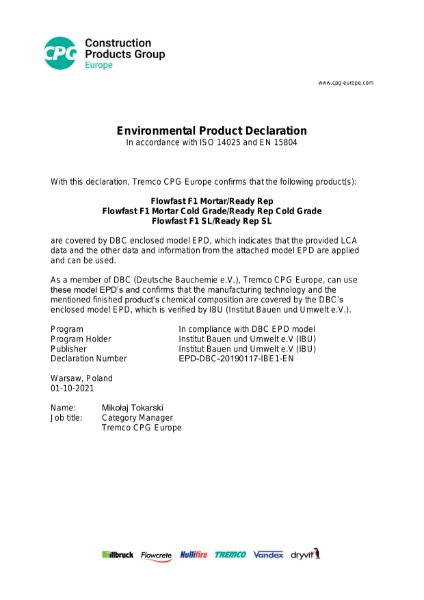 CPG EPD MMA - Highly Filled Mortars - EPD_DBC_20190117-IBE1-EN 