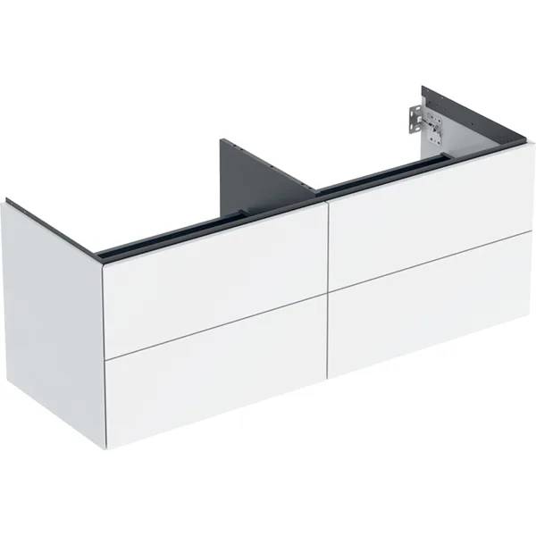 Geberit ONE Cabinet For Lay-On Washbasin, With Four Drawers - Cabinet