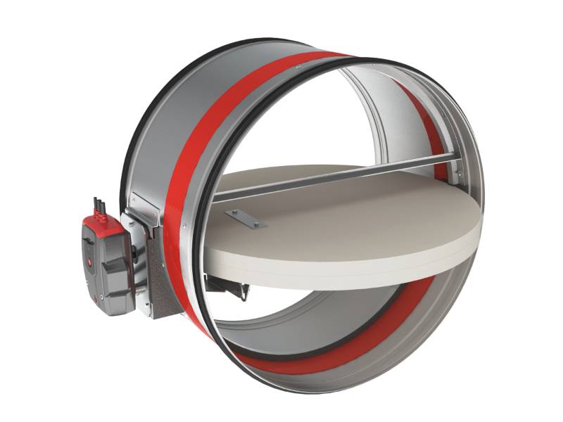 CR2 - Circular EIS Fire Damper (max Ø 630mm) - Fire Damper