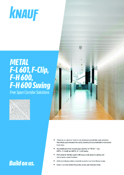 Knauf_Ceilings_METAL-FL601-FClip-FH600_Datasheet_EN