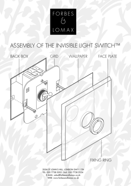 How to assemble the Invisible Lightswitch®
