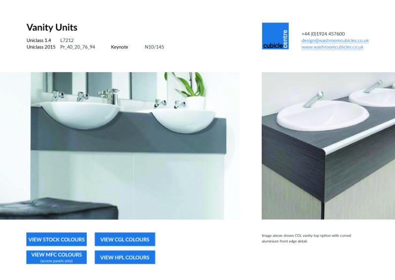 Specification_Vanity_Units