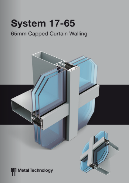 System 17-65 High Rise Capped Curtain Walling