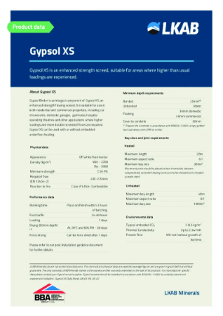 Gypsol XS
