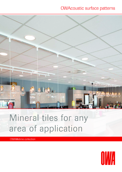 DS_9990 - OWAlifetime Mineral Ceiling Tile Catalogue