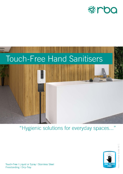 Touch-Free Hand Sanitiser Brochure