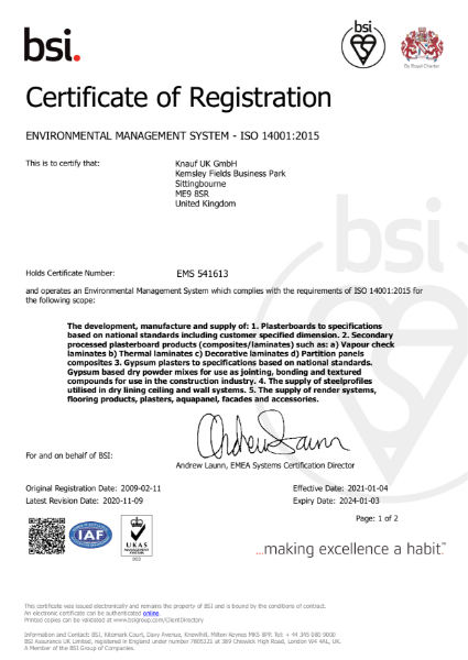 ISO 14001 Environmental Management Systems