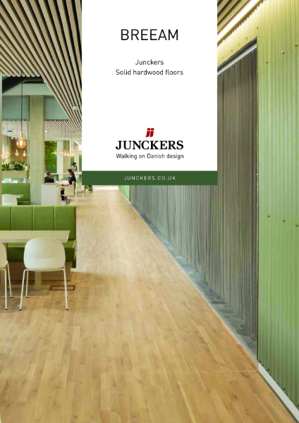 BREEAM and Junckers solid hardwood floors