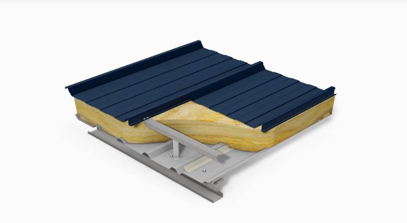 Profiled sheet self-supporting roof covering systems