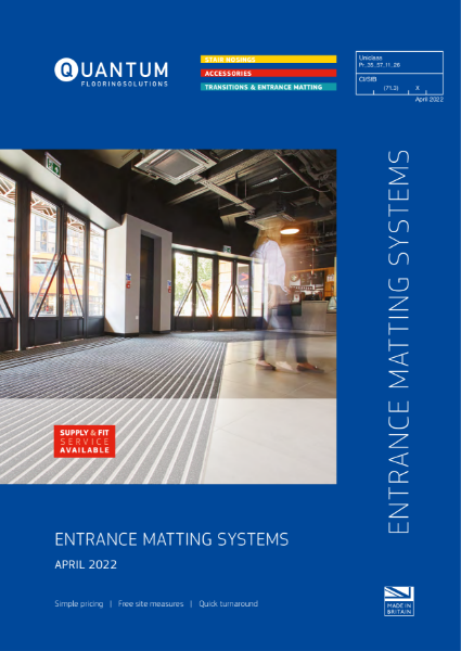 Entrance Matting Systems Specification Guide 2022