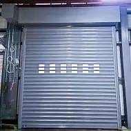 Plant Room Security Roller Shutter at Plymouth Crematorium
