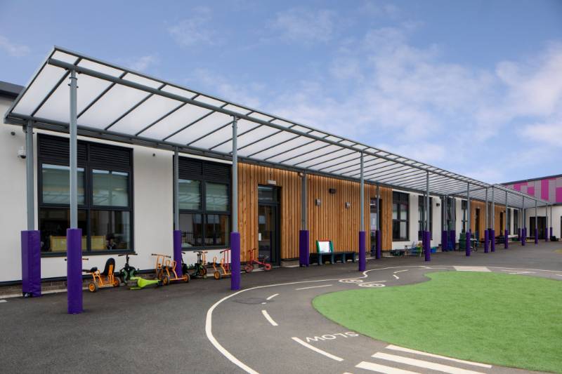 Haughmond Federation Site in Shropshire Adds Multiple Canopies