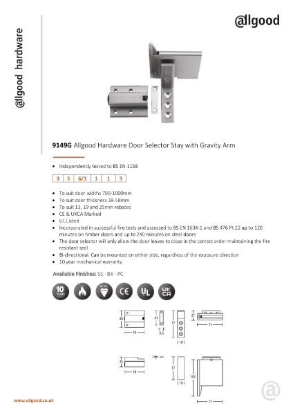 9149G-Datasheet Iss05