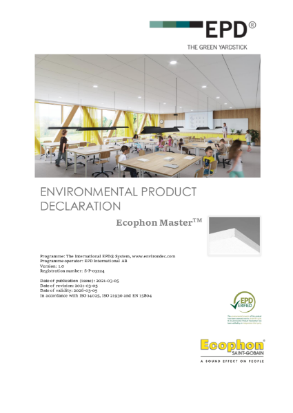 Master - Environmental Product Declaration - Expire 2026