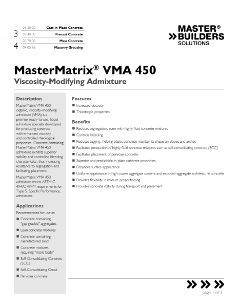 mastermatrix-vma-450-tds