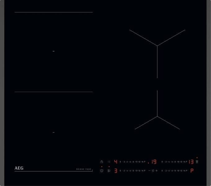 AEG BRIDGE ZONE INDUCTION HOB 60CM