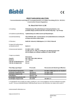 DoP Forbindelsestege PDM