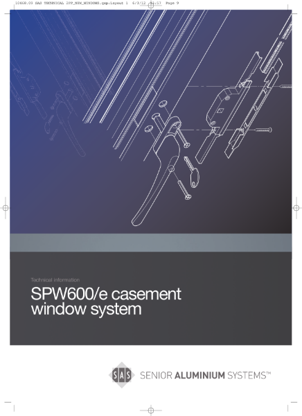 SPW600 and SPW600e Range of Windows and Doors
