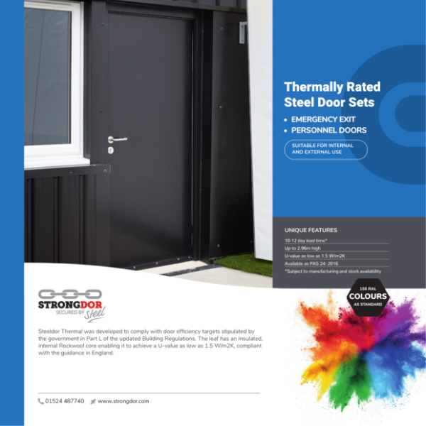Steeldor Thermal: Thermal Rated Steel Door