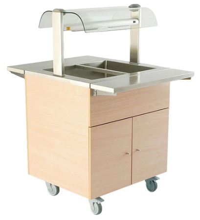 Tarjoilu - Itsepalvelu Flexi lämpöbuffet 2GN, 750mm