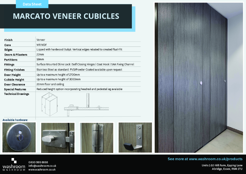 Marcato Veneer Cubicles