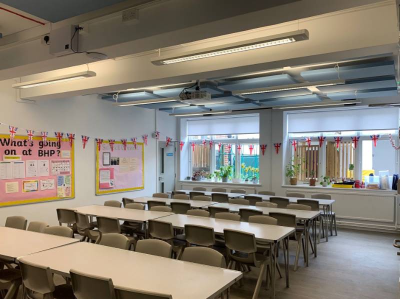 Specialist Day School Improves Acoustics in Their Dining Room