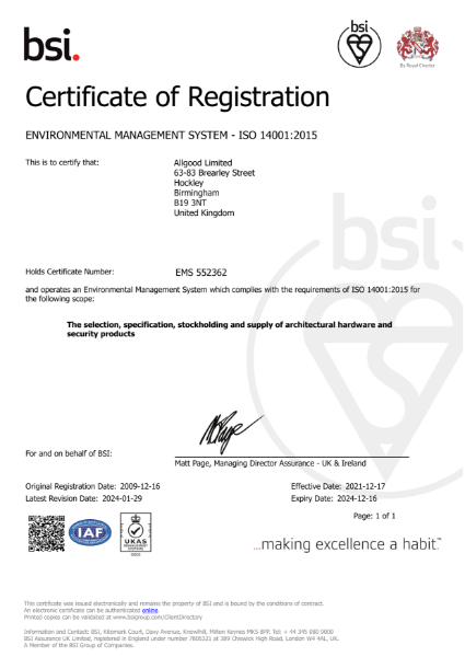 ISO 14001 EMS552362