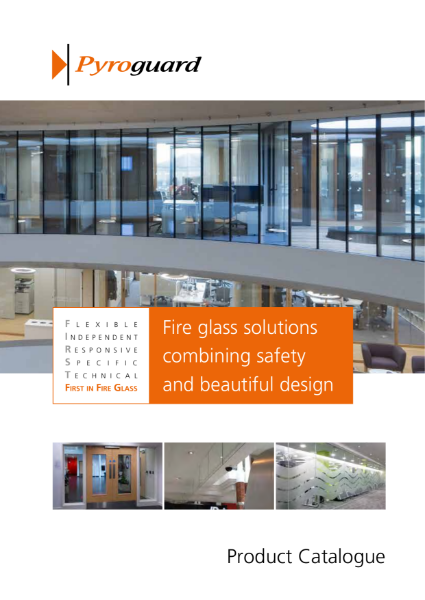 Product Catalogue - Fire glass solutions combining safety and beautiful design